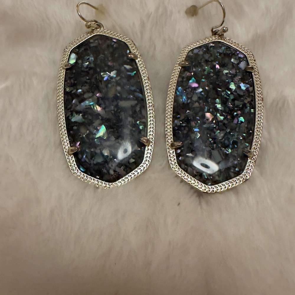 KS Crushed Abalone Danielle Earrings